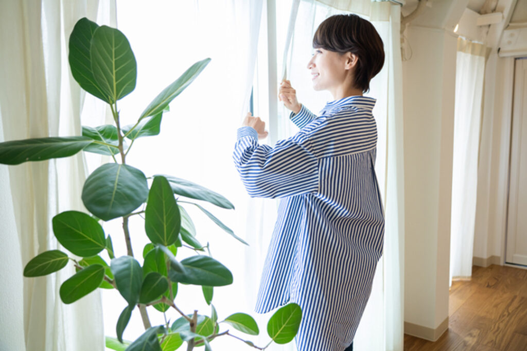 暑い夏でも、身体のためにきれいな空気で暮らそう