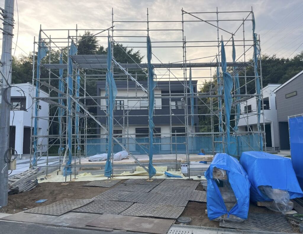 野﨑のお家ができるまで：お家の基礎を造る！上棟編
